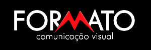 Logo da formato comunicação visual